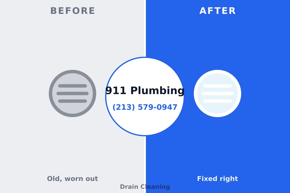 Before and after: plumbing repair Berkshire Lakes, FL